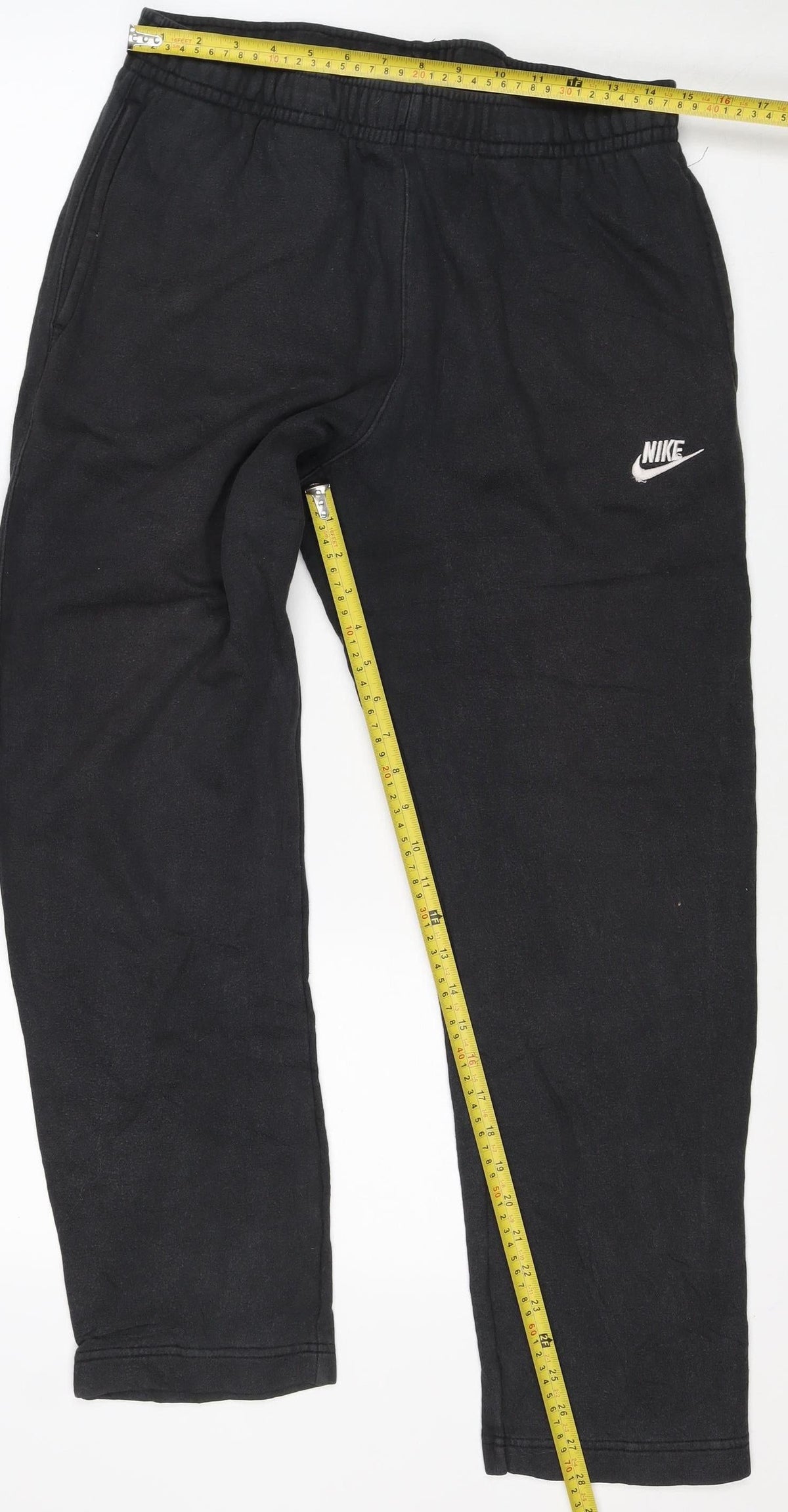 Nike Men’s Black M Fleece Sweatpants Straight Leg Joggers