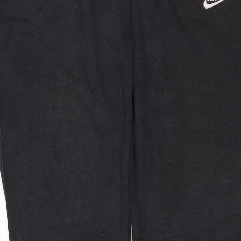Nike Men’s Black M Fleece Sweatpants Straight Leg Joggers