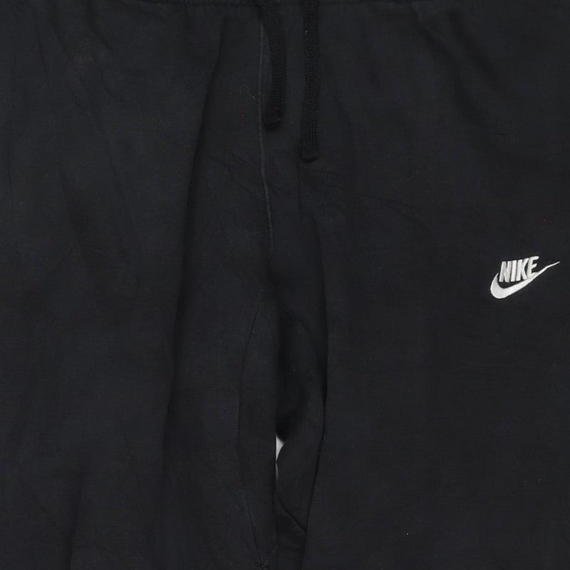 Nike Men’s Black L Fleece Jogger Sweatpants Drawstring Logo