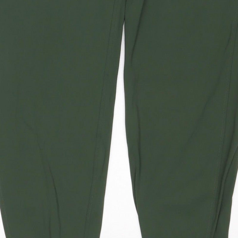Powercut Men's Green L Jogger Trousers Drawstring Stretch Gym Running
