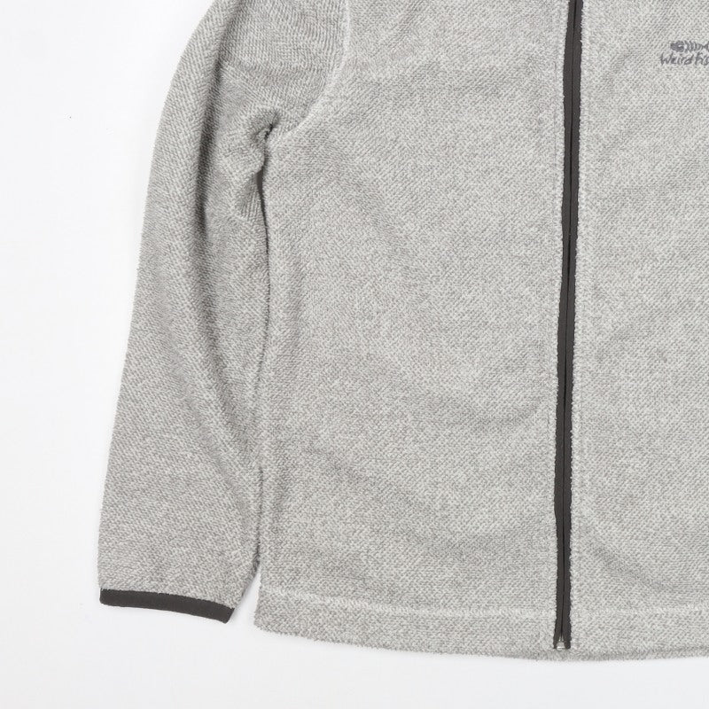 Weird Fish Men’s Grey M Fleece Full Zip Outdoor Jacket