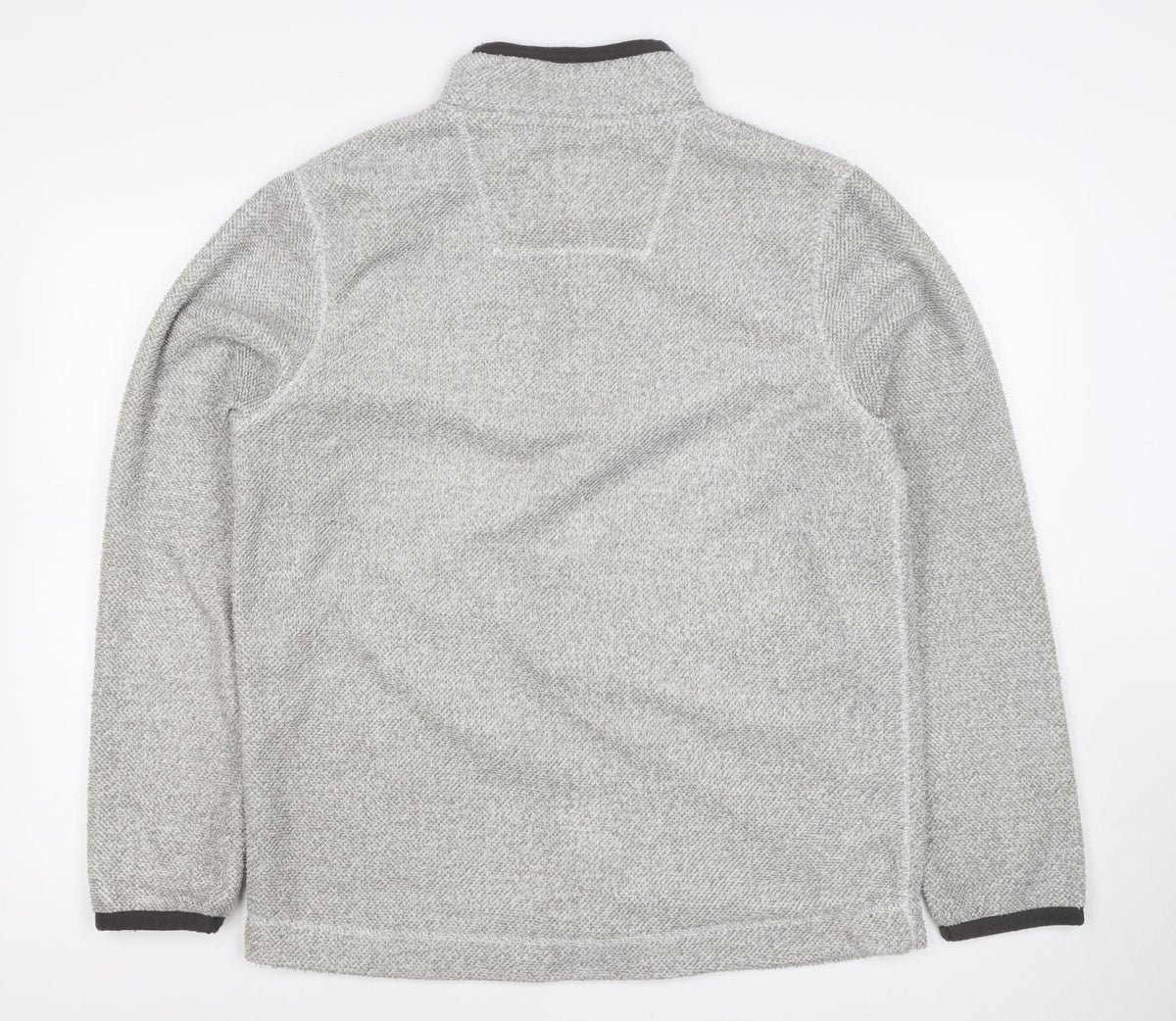 Weird Fish Men’s Grey M Fleece Full Zip Outdoor Jacket