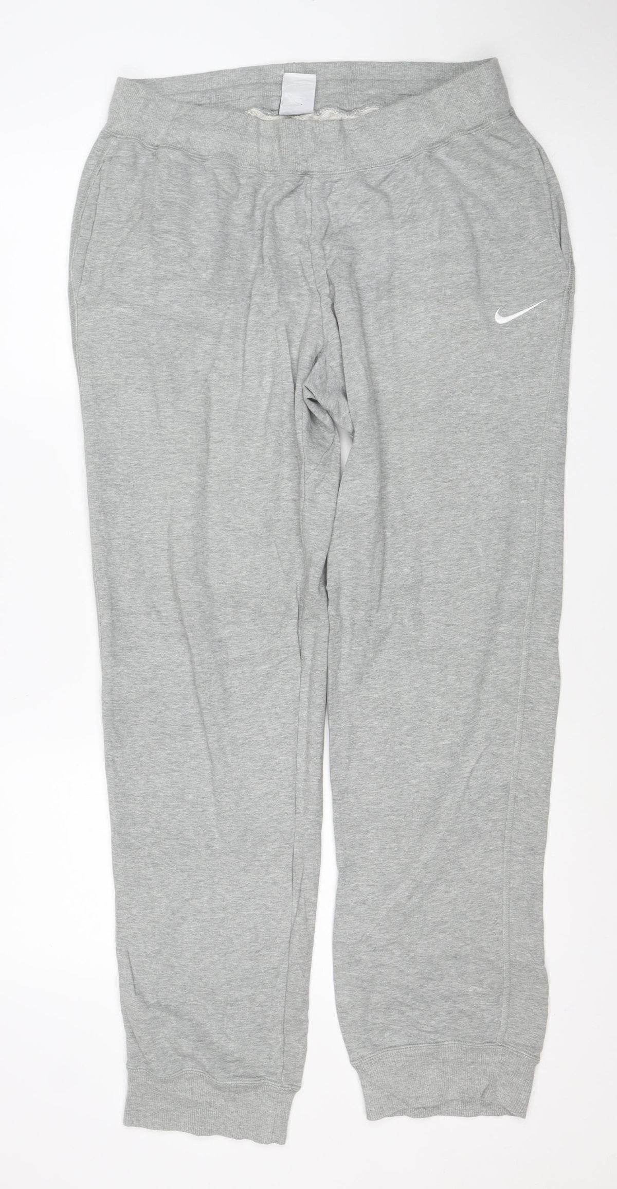 Nike Men’s Grey Large Sweatpants Jogger Cotton Drawstring