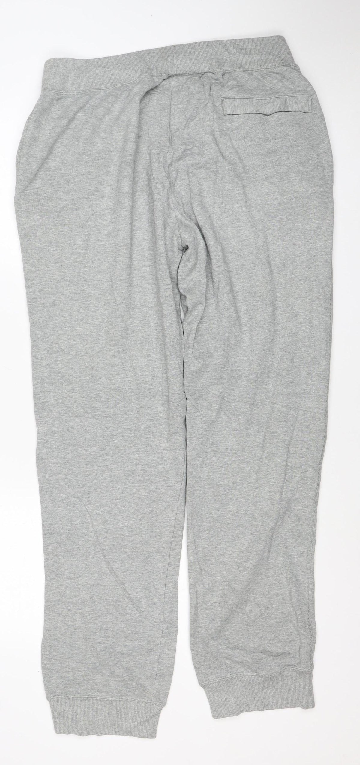 Nike Men’s Grey Large Sweatpants Jogger Cotton Drawstring
