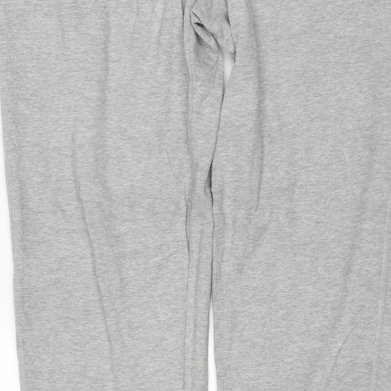 Nike Men’s Grey Large Sweatpants Jogger Cotton Drawstring