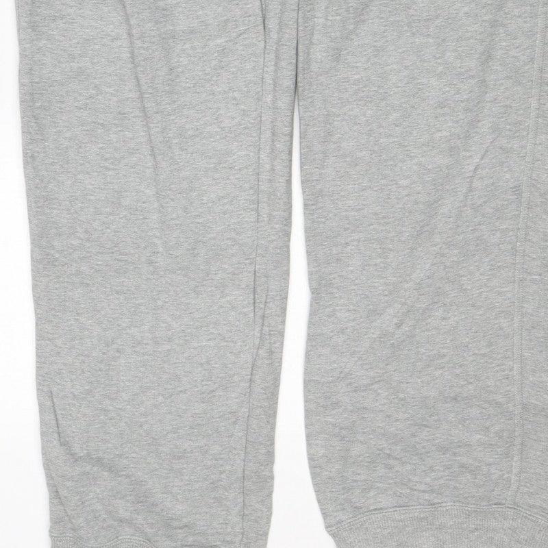 Nike Men’s Grey Large Sweatpants Jogger Cotton Drawstring