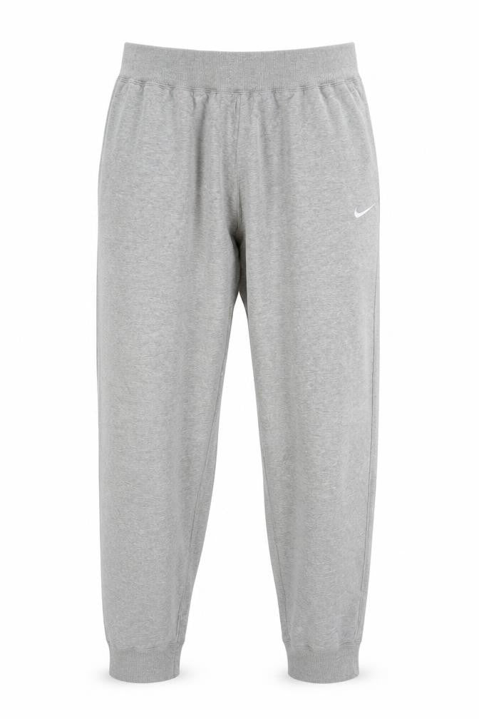 Nike Men’s Grey Large Sweatpants Jogger Cotton Drawstring