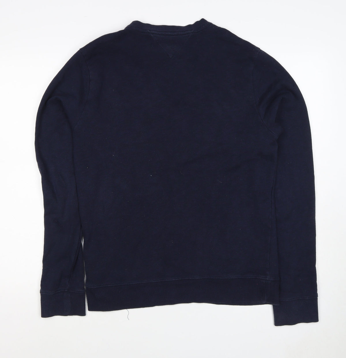 Tommy Hilfiger Men’s Blue M Crew Neck Embroidered Logo Sweatshirt