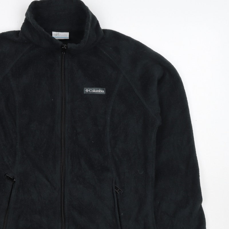 Columbia Women Black M Fleece Full Zip Basic Jacket Outdoor