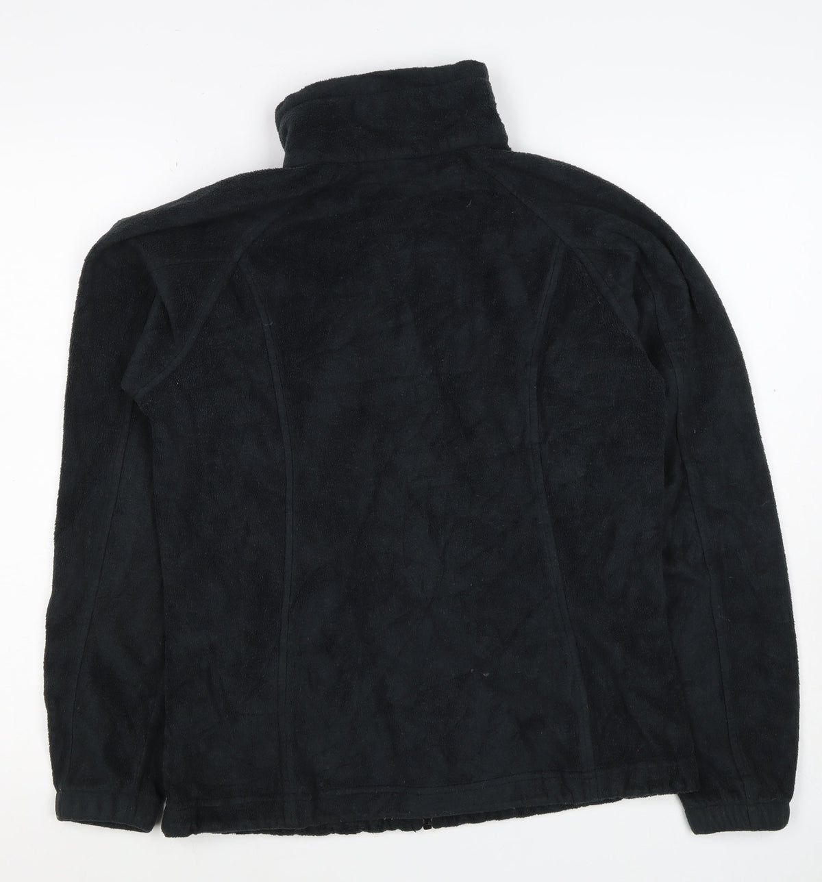 Columbia Women Black M Fleece Full Zip Basic Jacket Outdoor