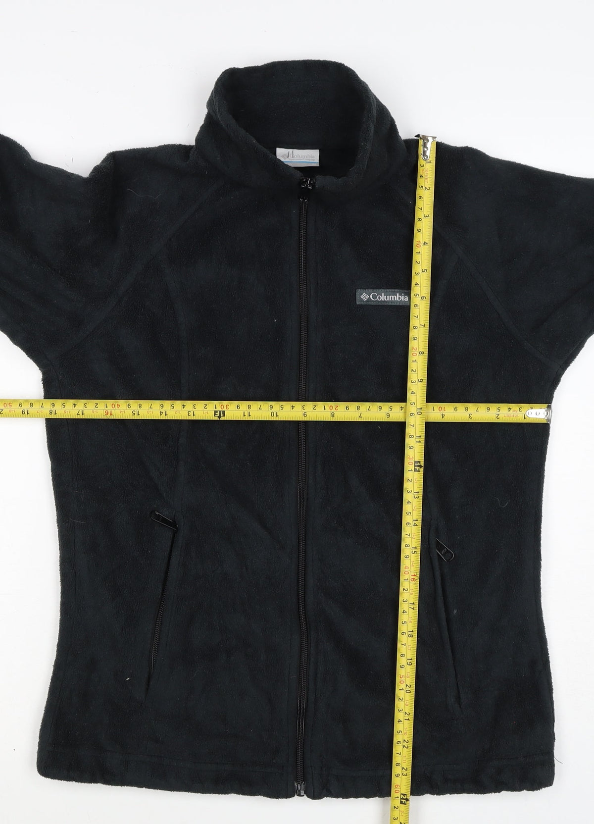 Columbia Women Black M Fleece Full Zip Basic Jacket Outdoor