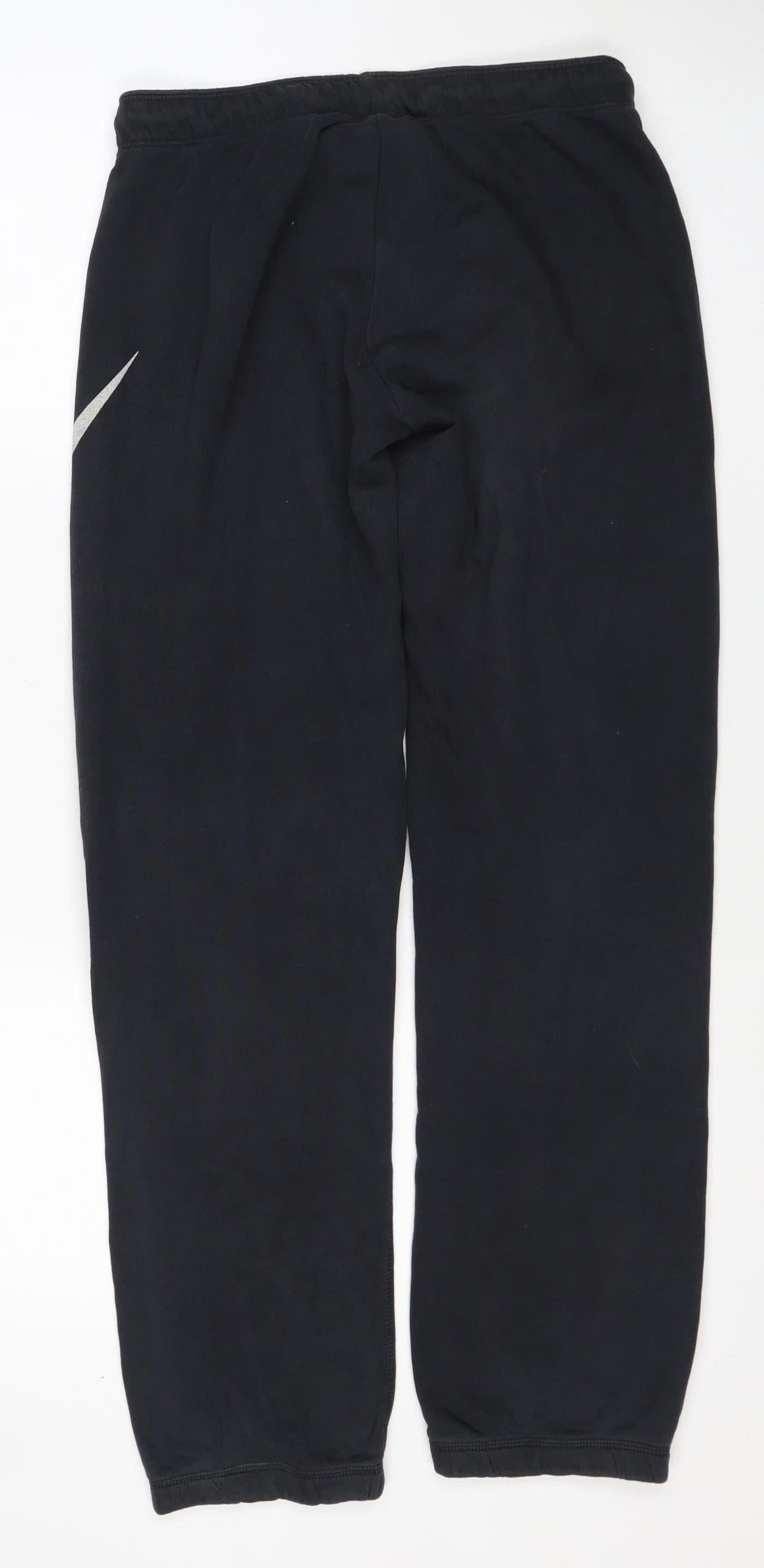 Nike Women Black S Jogger Sweatpants Fleece Logo Drawstring
