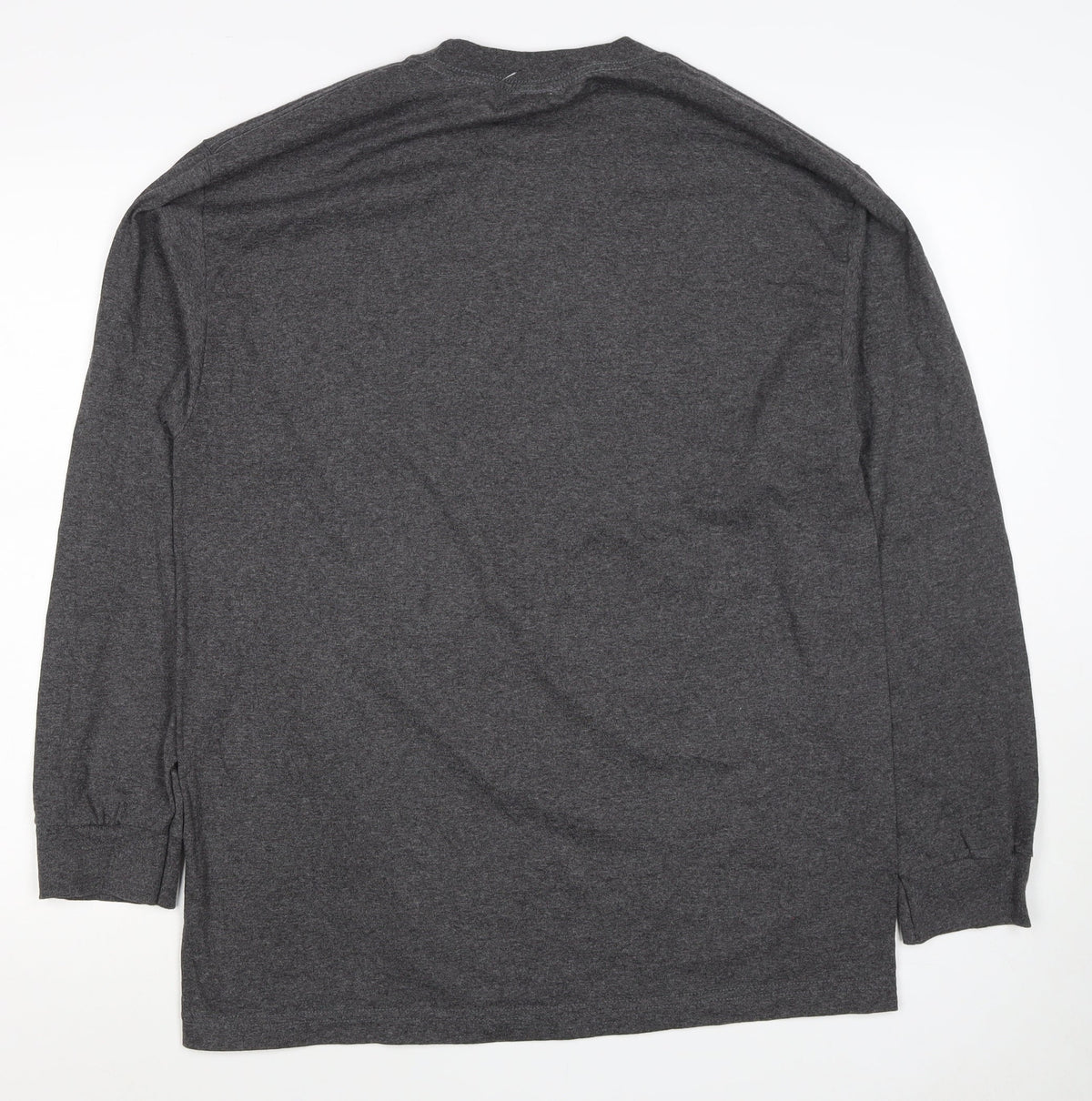 NFL Team Apparel Men’s Grey L Denver Broncos Football Sweatshirt