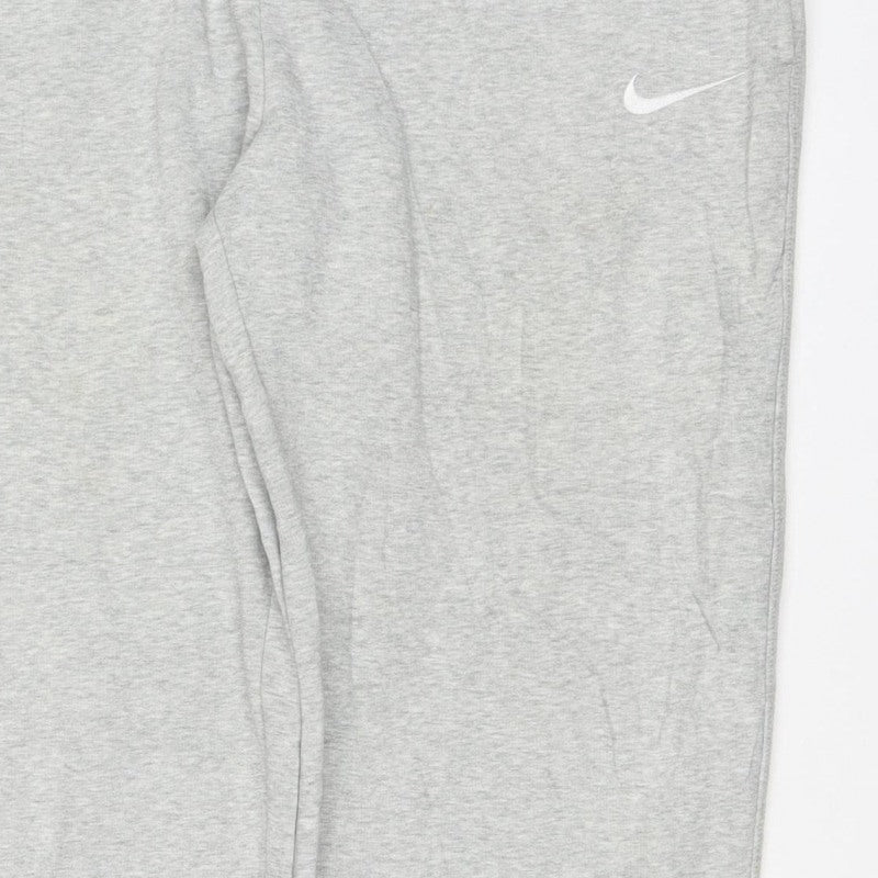Nike Men’s Grey Sportacademie Sweatpants Size L Fleece Joggers