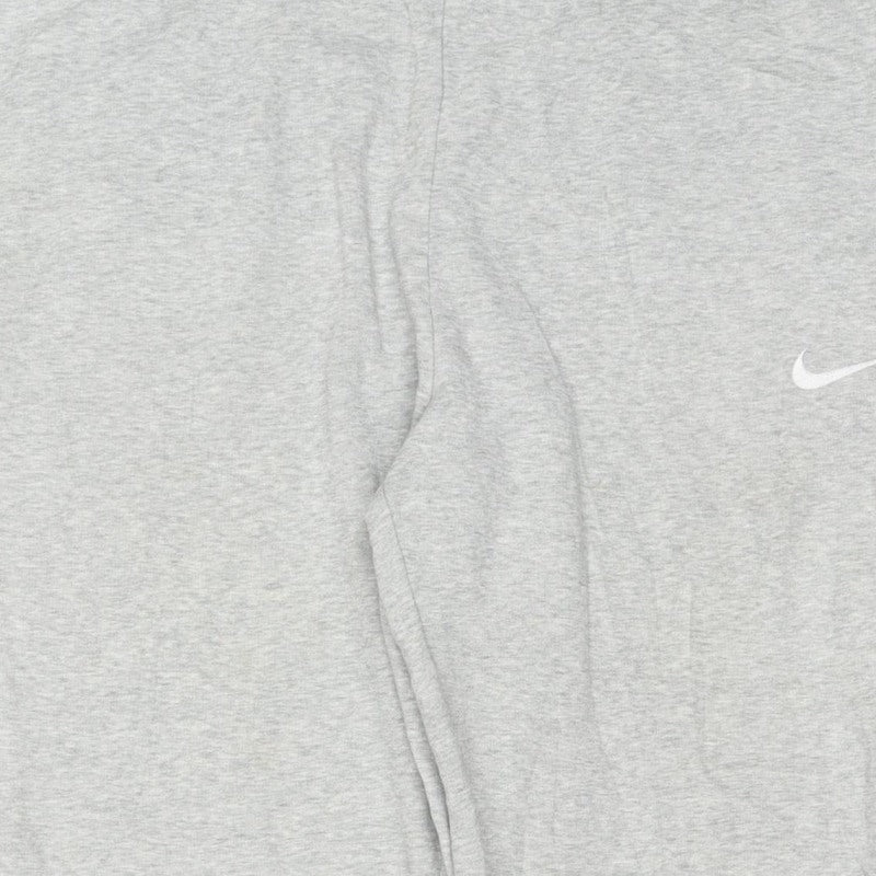 Nike Men’s Grey Sportacademie Sweatpants Size L Fleece Joggers