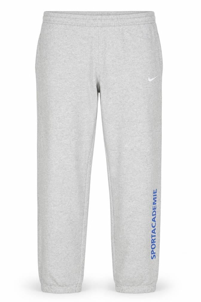 Nike Men’s Grey Sportacademie Sweatpants Size L Fleece Joggers
