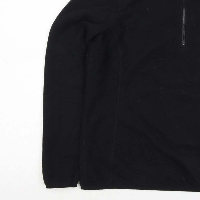 The North Face Women’s Black XL 1/4 Zip Fleece Pullover Sweatshirt
