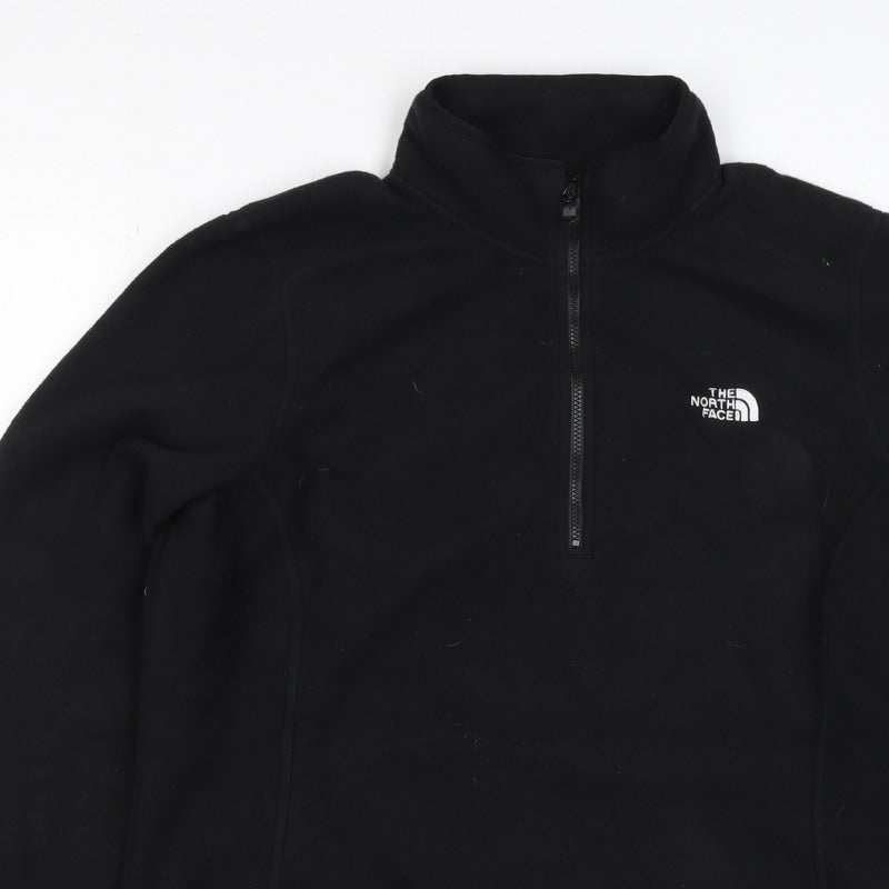 The North Face Women’s Black XL 1/4 Zip Fleece Pullover Sweatshirt