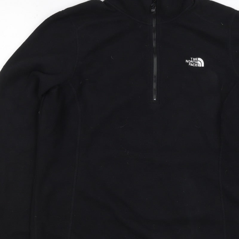 The North Face Women’s Black XL 1/4 Zip Fleece Pullover Sweatshirt