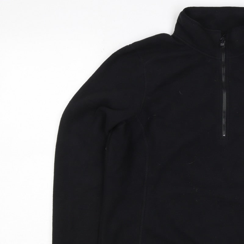 The North Face Women’s Black XL 1/4 Zip Fleece Pullover Sweatshirt