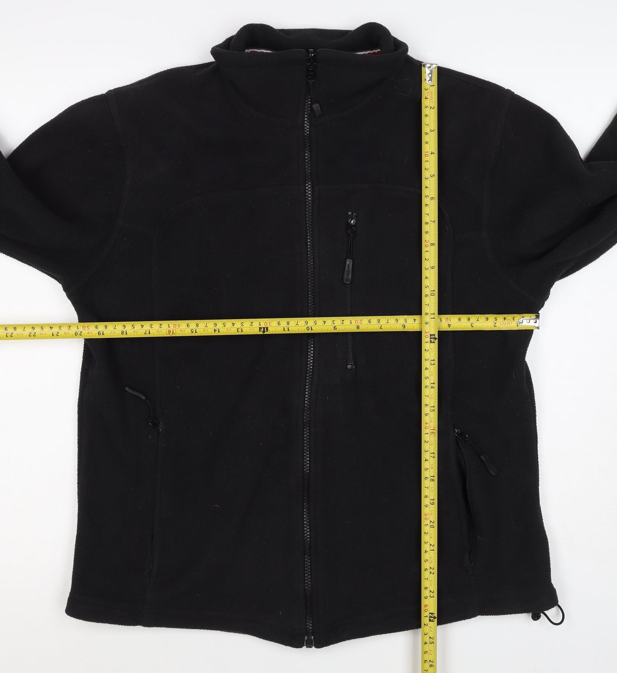 Peter Storm Men’s Black S Fleece Full Zip Hiking Jacket
