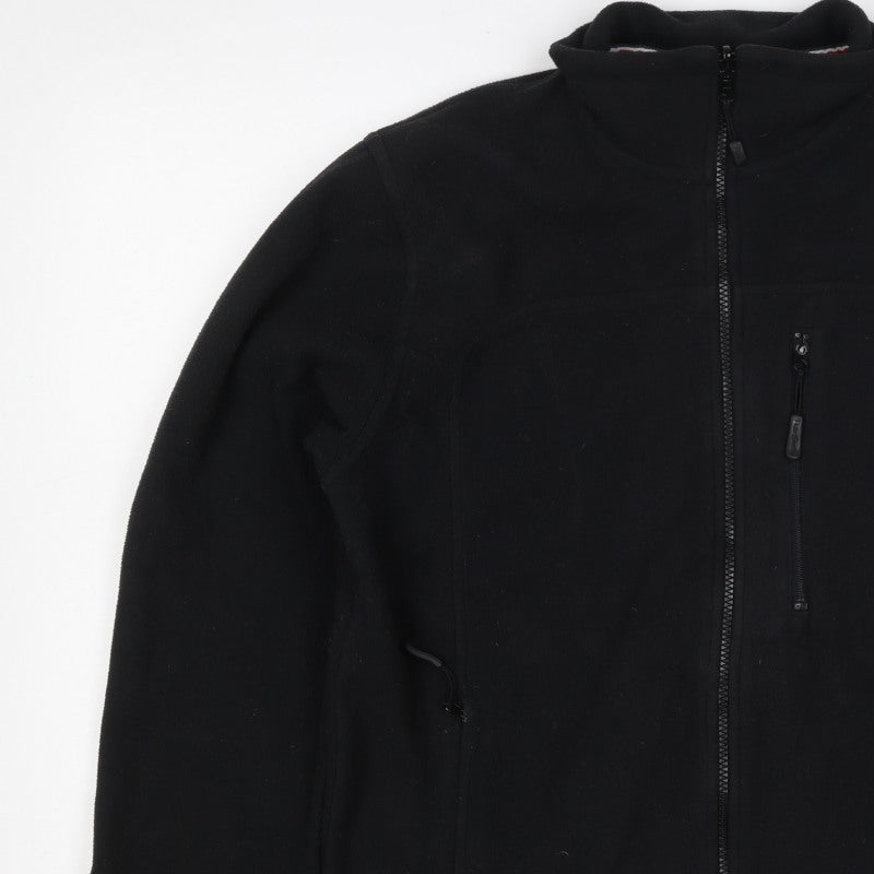 Peter Storm Men’s Black S Fleece Full Zip Hiking Jacket