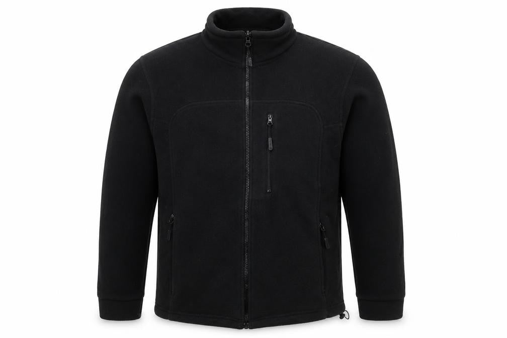 Peter Storm Men’s Black S Fleece Full Zip Hiking Jacket