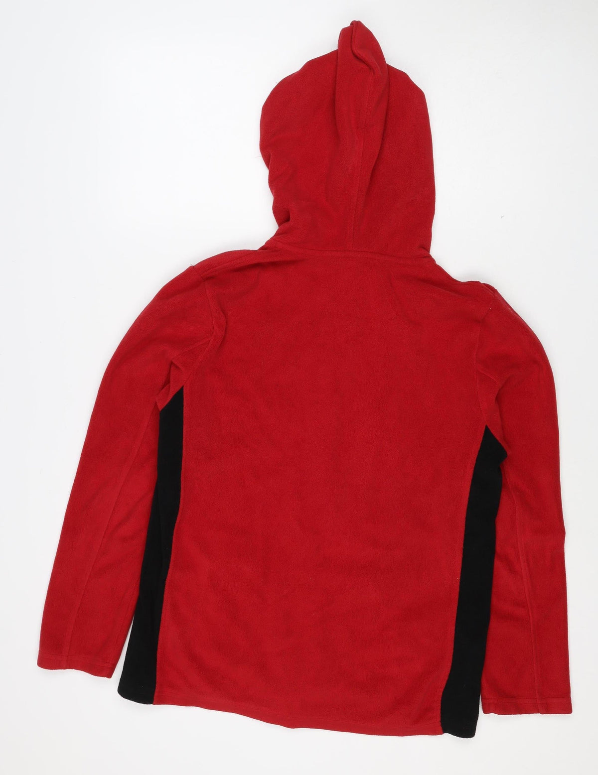 Classic Canada Men’s Red S Fleece Hooded Full Zip Jacket