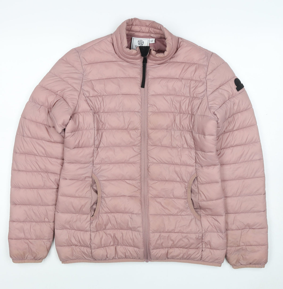 TOG24 Women’s Pink Size 10 Quilted Puffer Jacket Full Zip