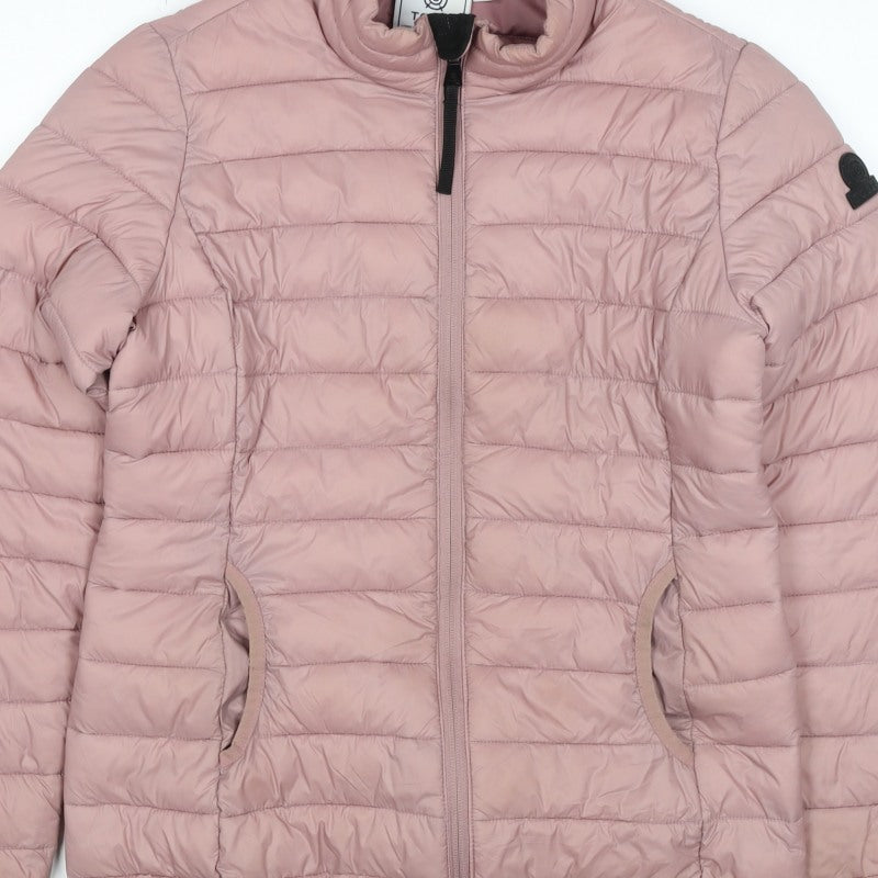 TOG24 Women’s Pink Size 10 Quilted Puffer Jacket Full Zip