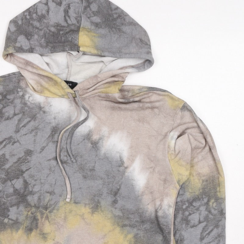 New Look Women’s Multicoloured Tie Dye Hoodie UK 8 Pullover