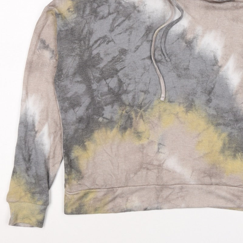 New Look Women’s Multicoloured Tie Dye Hoodie UK 8 Pullover
