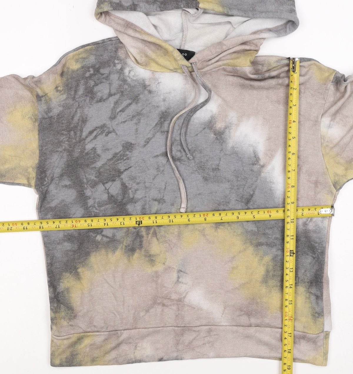 New Look Women’s Multicoloured Tie Dye Hoodie UK 8 Pullover