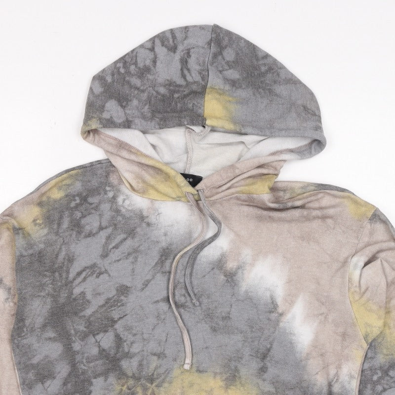 New Look Women’s Multicoloured Tie Dye Hoodie UK 8 Pullover