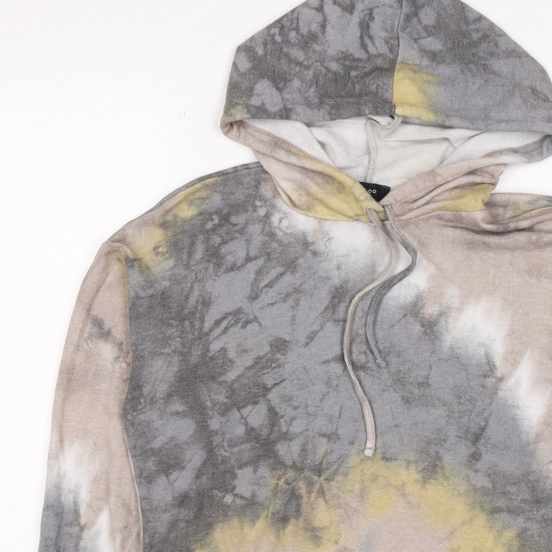New Look Women’s Multicoloured Tie Dye Hoodie UK 8 Pullover