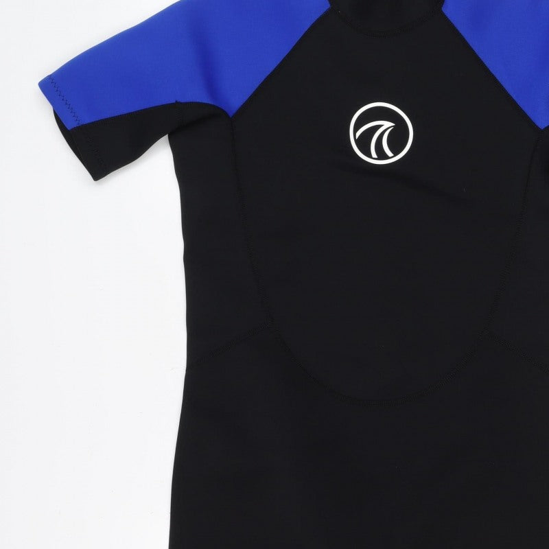 Freespirit Men’s Black Blue L Neoprene Colourblock Surf Wetsuit