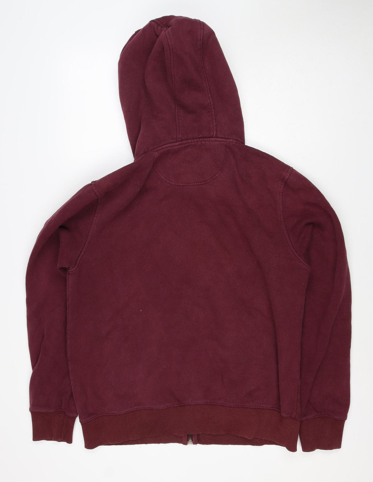 SoulCal & Co Men's Red XL Full Zip Hooded Logo Hoodie