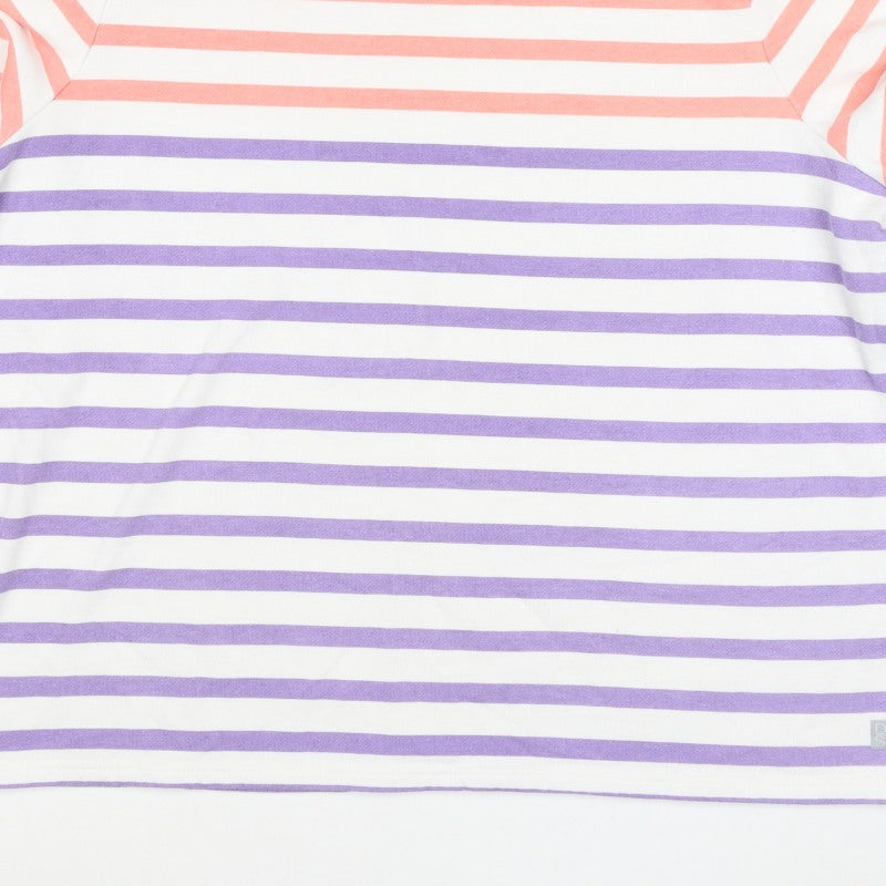 Dash Women’s Multicoloured Stripe Pullover Sweatshirt UK 24