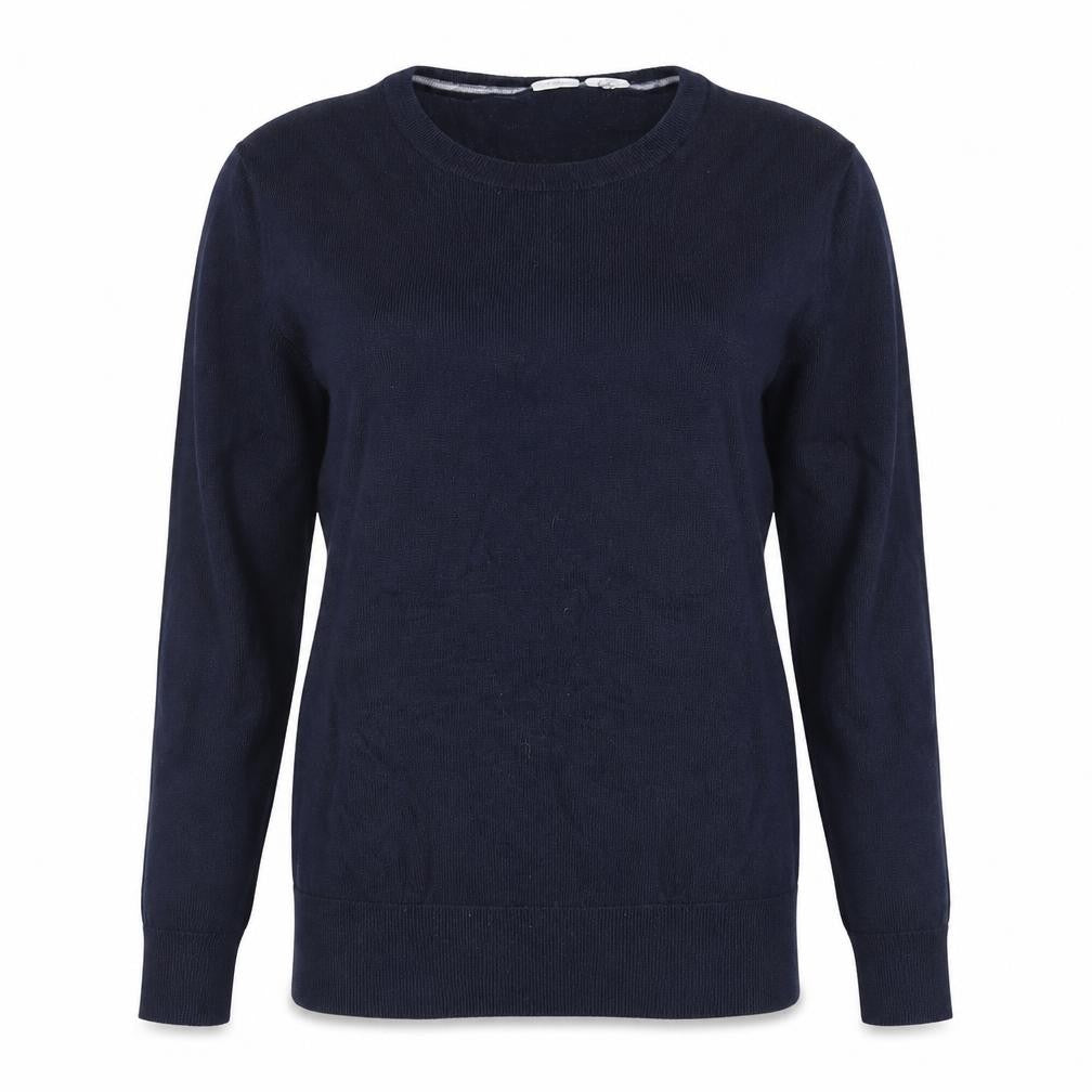 Gap Women’s Blue XS 100% Merino Wool Crew Neck Slim Pullover Jumper