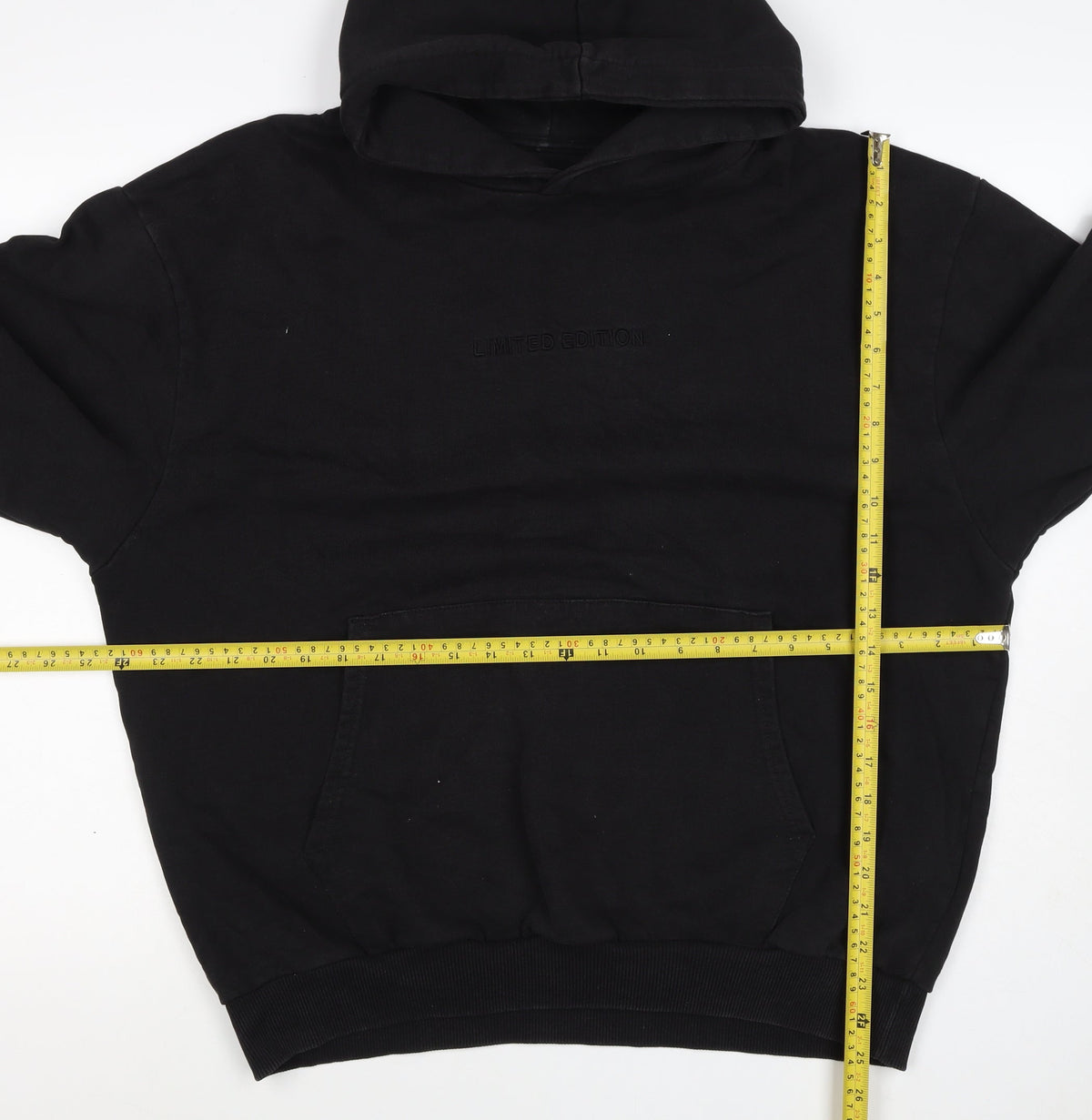 boohooMAN Men’s Black M Pullover Hoodie Limited Edition Logo