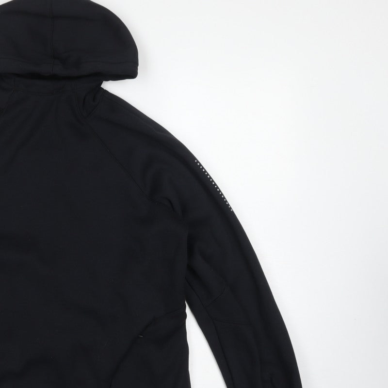 Sweaty Betty Women’s Black S Pullover Hoodie Reflective Zip Pocket