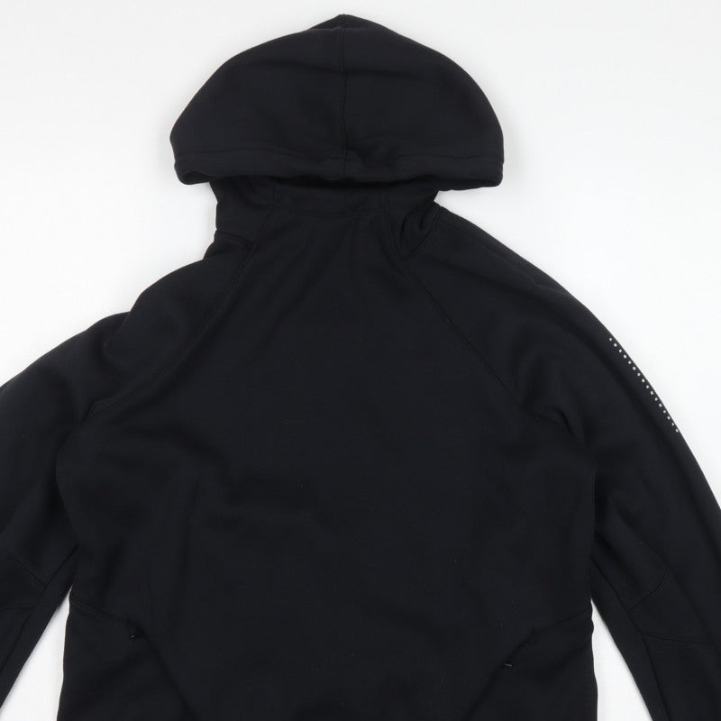 Sweaty Betty Women’s Black S Pullover Hoodie Reflective Zip Pocket