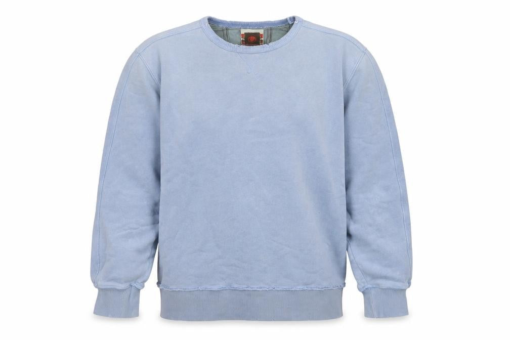 Fat Face Men’s Blue M Crew Neck Cotton Pullover Sweatshirt Logo
