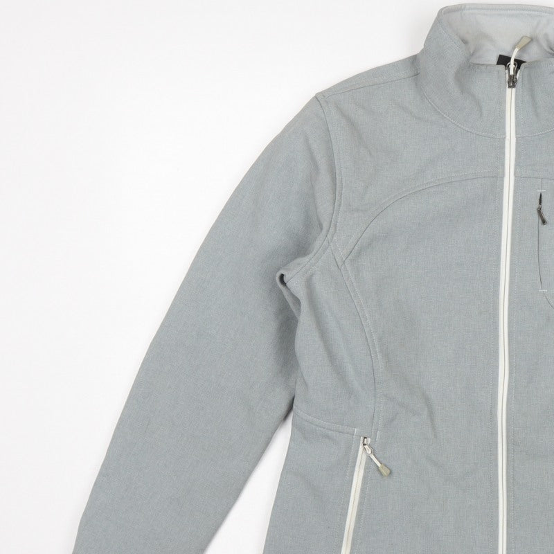 The North Face Women Blue L Softshell Full Zip Outdoor Jacket