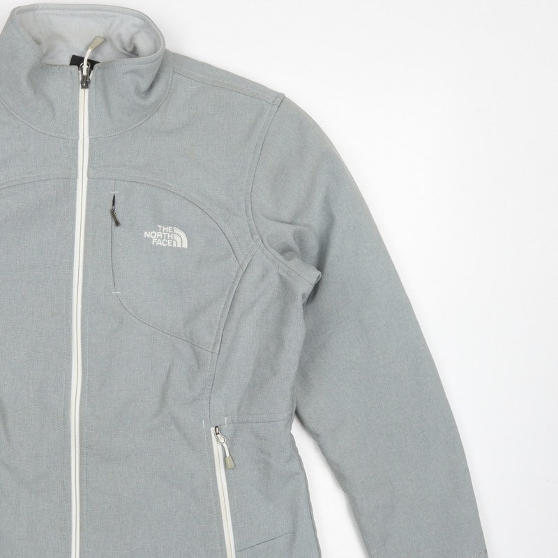 The North Face Women Blue L Softshell Full Zip Outdoor Jacket