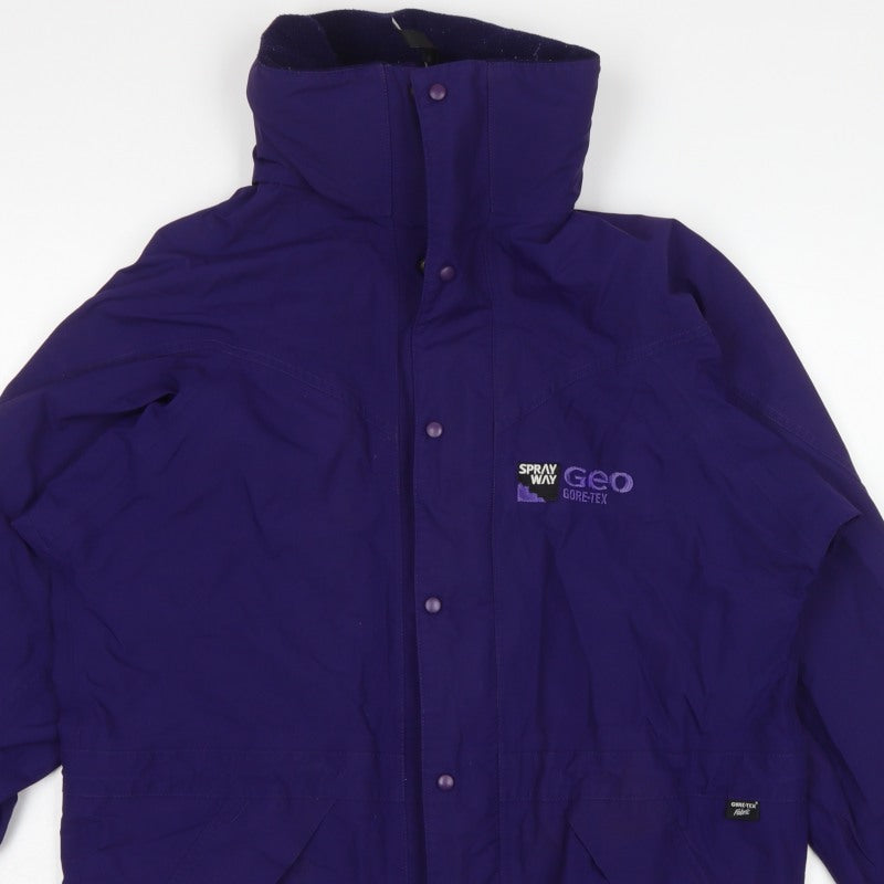 Sprayway Men’s Purple M Gore-Tex Cheyenne Waterproof Outdoor Jacket