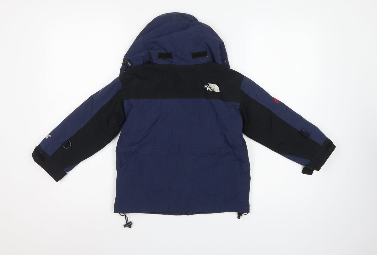 The North Face Boys Blue XS Gore-Tex Hooded Ski Jacket Waterproof