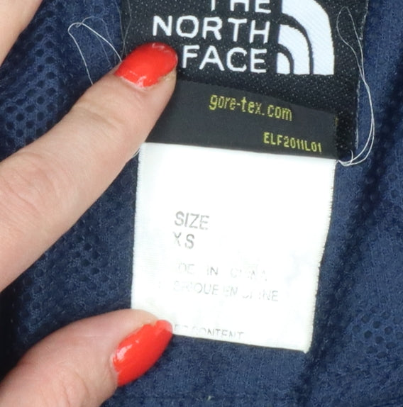 The North Face Boys Blue XS Gore-Tex Hooded Ski Jacket Waterproof