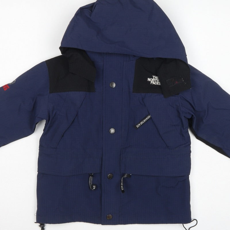 The North Face Boys Blue XS Gore-Tex Hooded Ski Jacket Waterproof