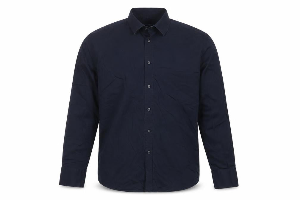 Ben Sherman Men's Blue L Long Sleeve Button-Up Casual Shirt